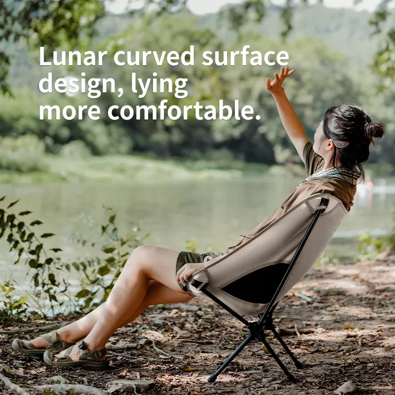 Outdoor Lounge Chairs Lightweight Camping Picnic BBQ Fishing Widen Chairs Portable Folding Chair With Storage Bag