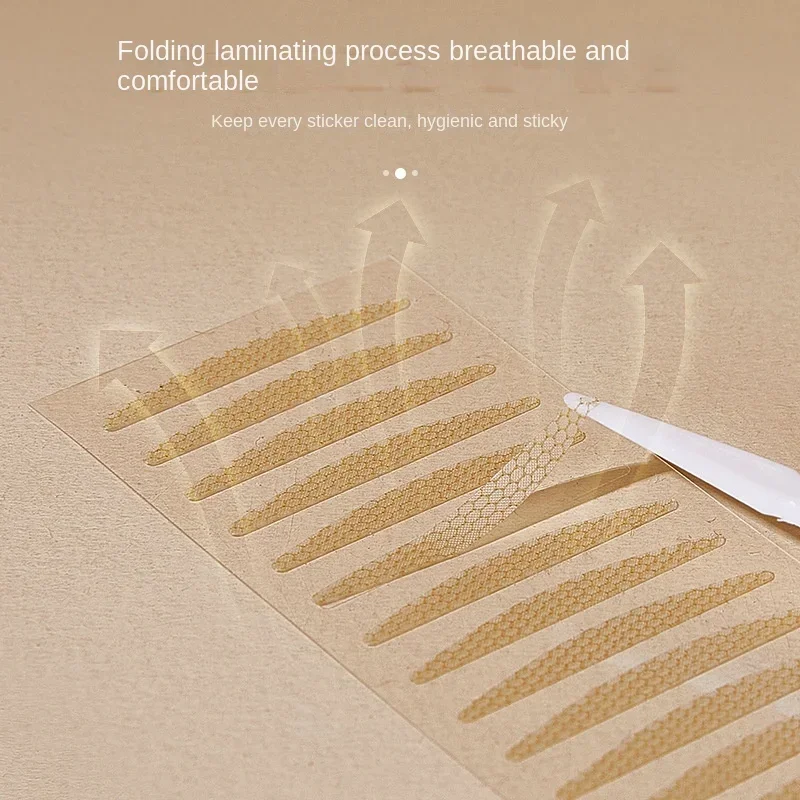 Double Fold Eyelid Tape Double Eyelid Styling Glue Face Lift Sticker Box Eye Lift Strips Double Eyelid Tape Eyelid Stripe Invisible Double Fold Stickers Make Up Tools