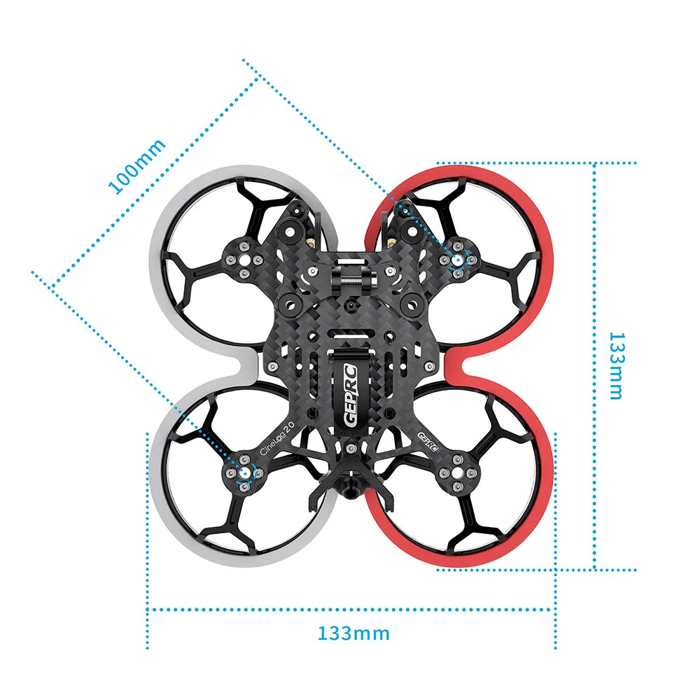 GEPRC GEP-CL20 Cadre Drone 2 pouces - Châssis Course FPV O3
