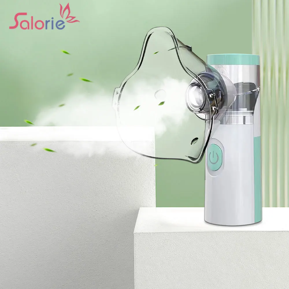 HandheldInhaleNebulizerMiniSilentUltrasonicInaladorNebulizador