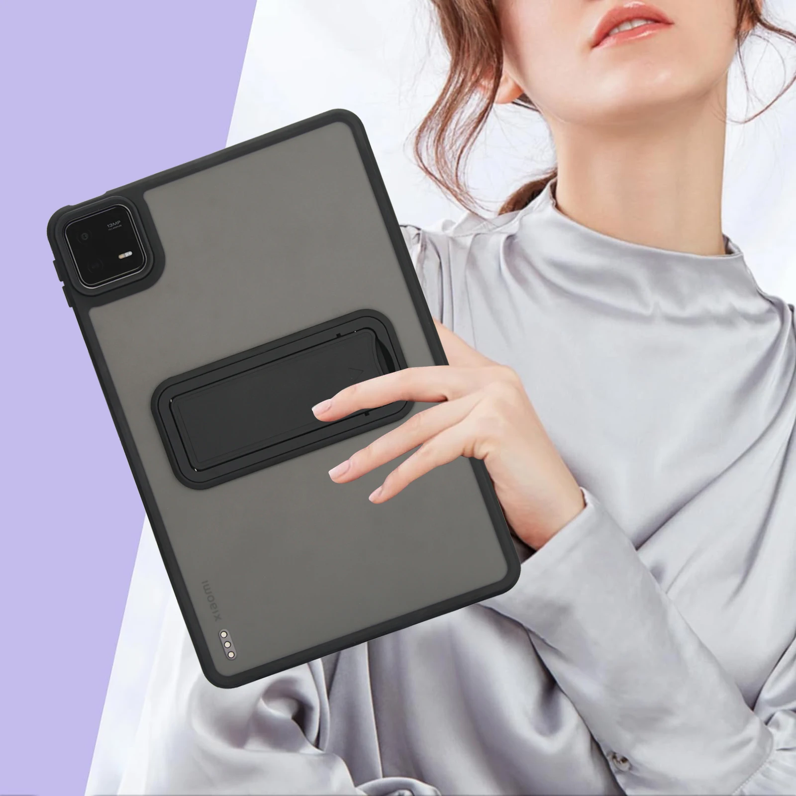 Versatile Protective Back Cover Case with Built-in Stand