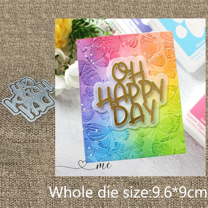 

Металлический трафарет XLDesign для рукоделия, пресс-формы, украшение на День скрапбукинга, высечки для альбома, бумаги, тиснения