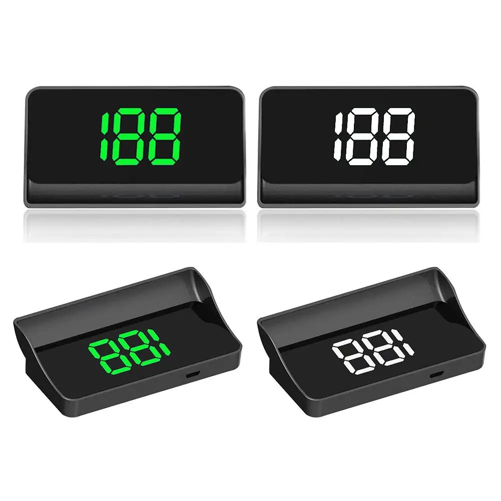 Display Head-Up HUD da montare sul parabrezza, proiettore di velocità GPS, tachimetro digitale per tutte le auto, accessori elettronici per auto, KMH - Image 6