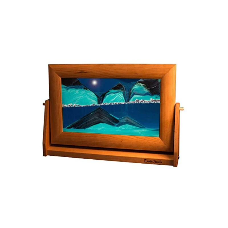 

Экспорт, хорошее качество, художественная картина из песка, Настольная картина из песка