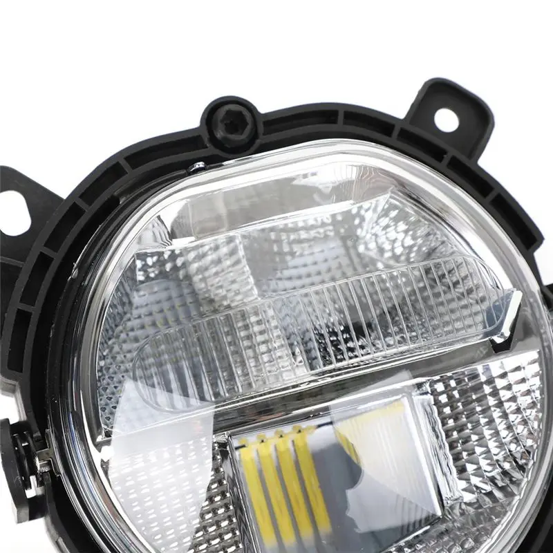 QQ-Car LED 프론트 범퍼 안개등 라이트 BMW 미니 컨트리맨 F60 2016-2021용