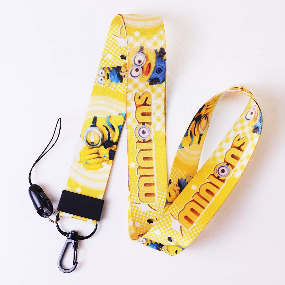 Minions Lanyards Minions Lanyards Neck Strap Credit Card Case Badge Holder