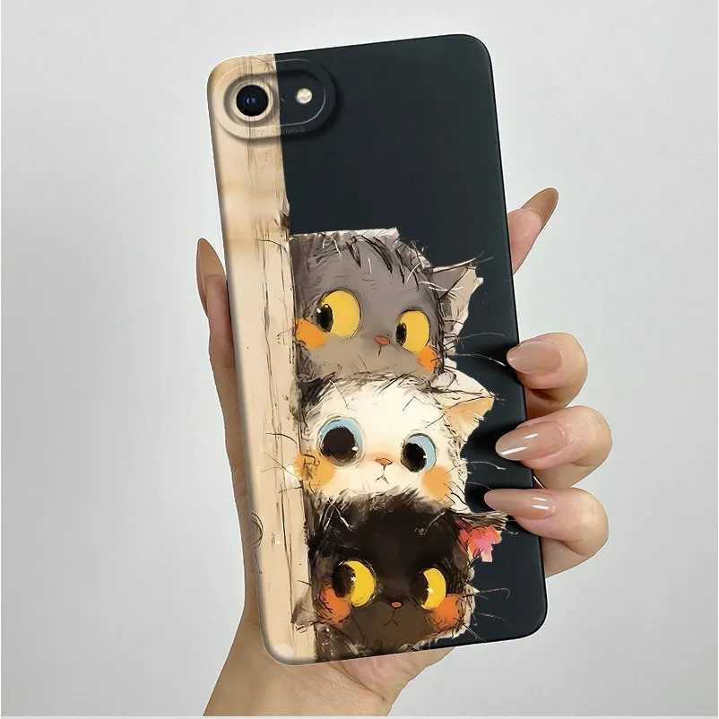 Aesthetic Soft Slim Silicone Phone Case with Full Bumper Protection