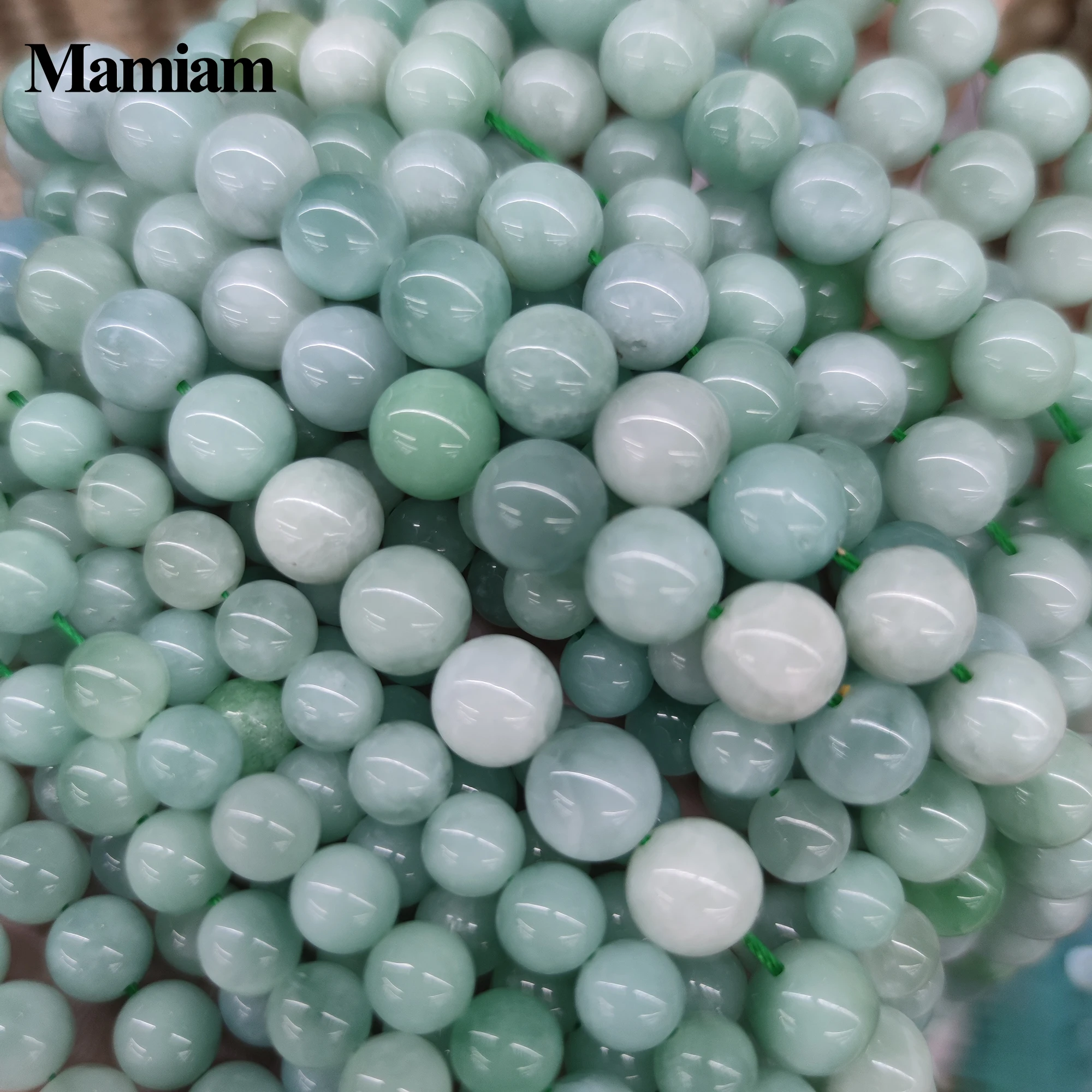 

Натуральные Редкие бусины из Бирмы Jadeite, колье, браслеты из камня, самодельные Украшения, дизайн, регулируемые браслеты, подарок для женщин