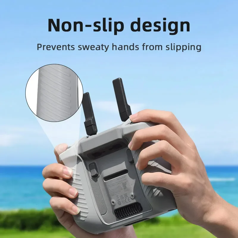 Remote Control Case for DJI AIR 3 / Mini 4 PO RC 2 Scratch-Proof Protective Silicone Cover Sleeve Camera Drone Accessories