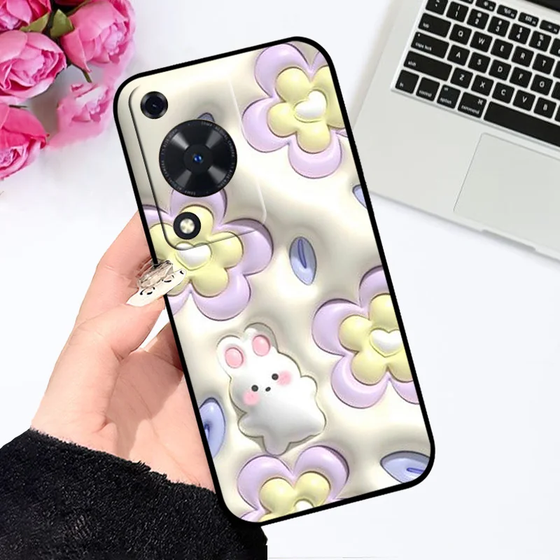 Cartoon Design Soft Silicone Phone Case - Fashion Back Cover Bumper