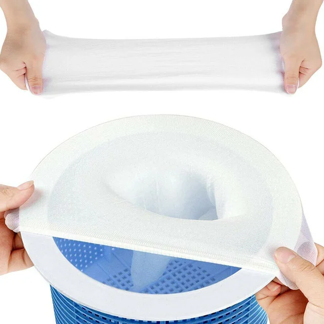 5/10/20Db Medence Szűrőzsák Ultrafine Háló Szűrő Zokni Rendszer Porszívófilter Táska