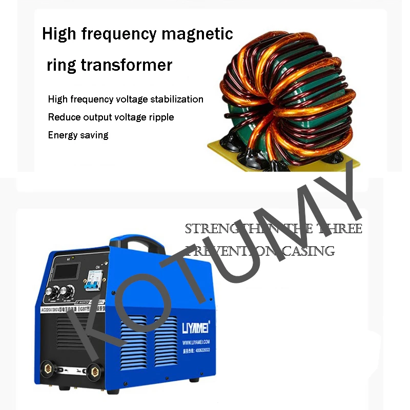 Double Voltage 220v380v Portable Industrial Grade Welding Machine Soldering Tool Small All-Copper Electric Weldiing Machine