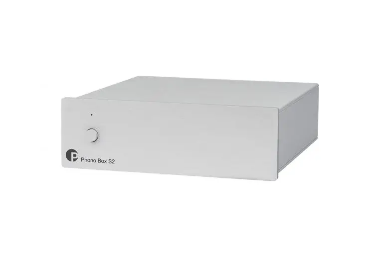 Nuovo Phono Box S2 Mm & Mc Amplificatore Phono Giradischi In Vinile Canta E Metti Genuino