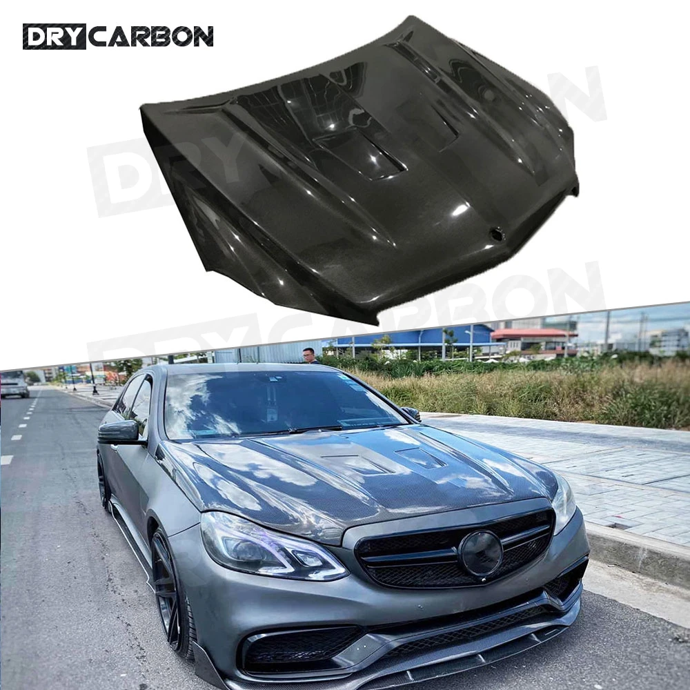 

Carbon Fiber Car Engine Hood Bonnet for Benz W212 E Class E200 E220 E250 E300 E350 E63 AMG Engine Hood Bonnet Cover Product