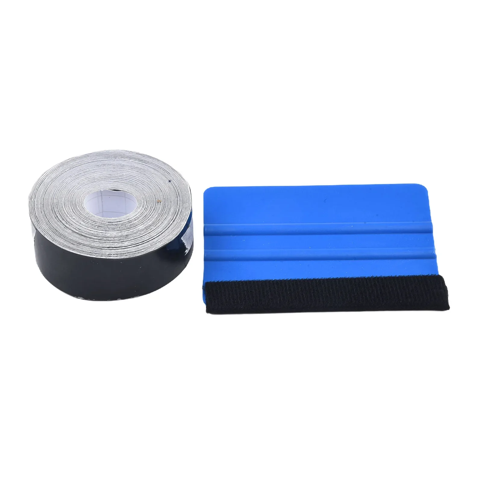 Pellicola per auto Nastro antigraffio Pellicola per auto Kit involucro in vinile lucido per Black Out Chrome Elimina per finiture per finestre Pellicola per auto antigraffio - Image 4