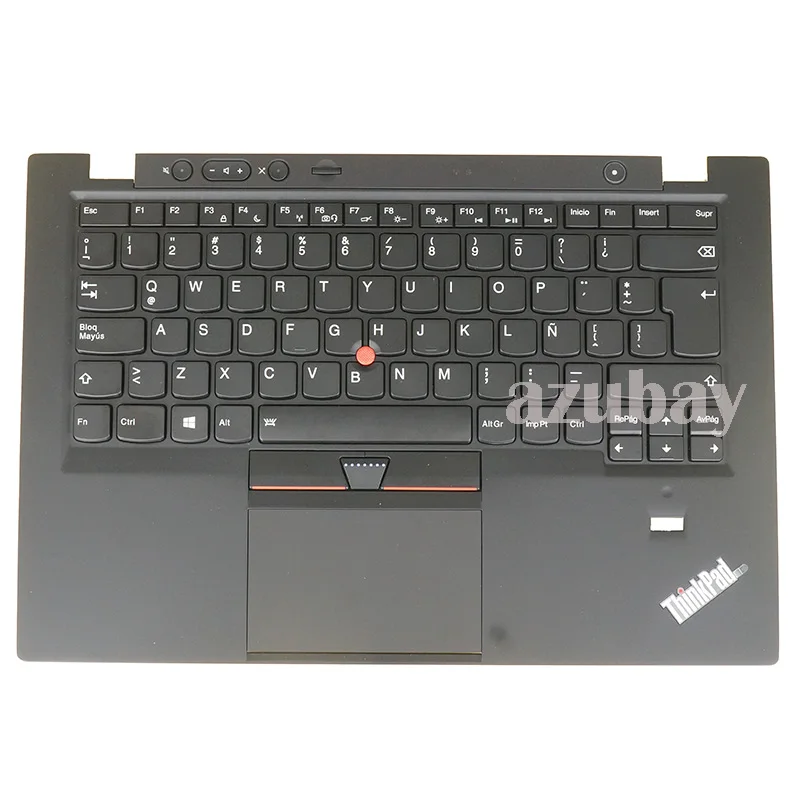 Espanhol Árabe Thai Teclado Palmrest Case Capa para Lenovo Thinkpad x1 Carbono 1st Gen tipo 34xx 00ht041 04y2956 Retroiluminado la