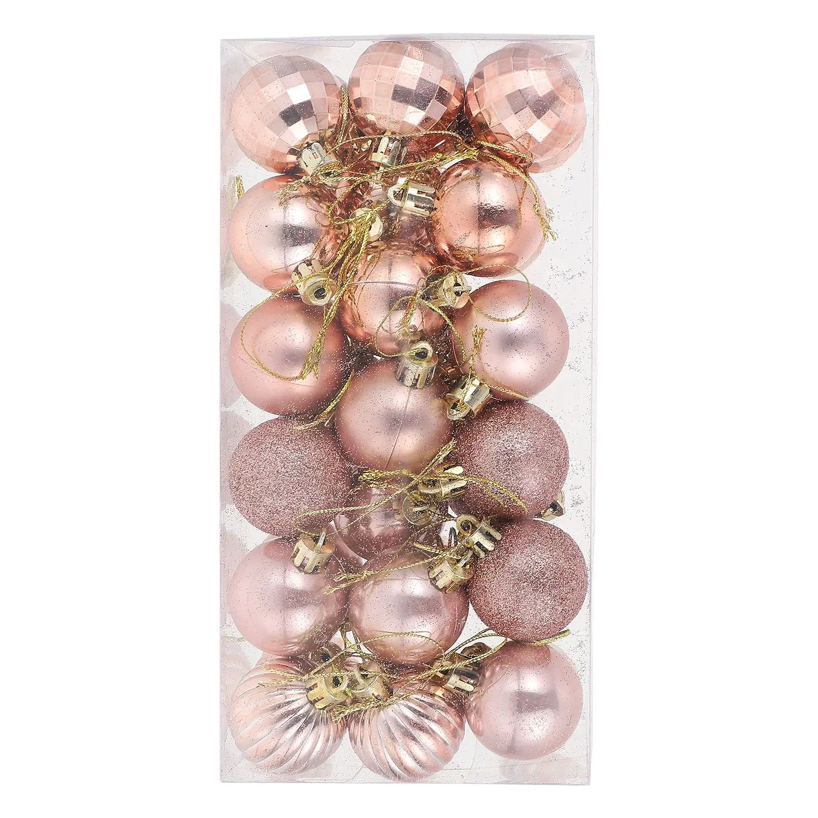12/36Pcs Hanukkah Hanging Ball Ornaments Party Layout Decorations Festive Party Plastic Balls Christmas Tree Home Party Hanging 3