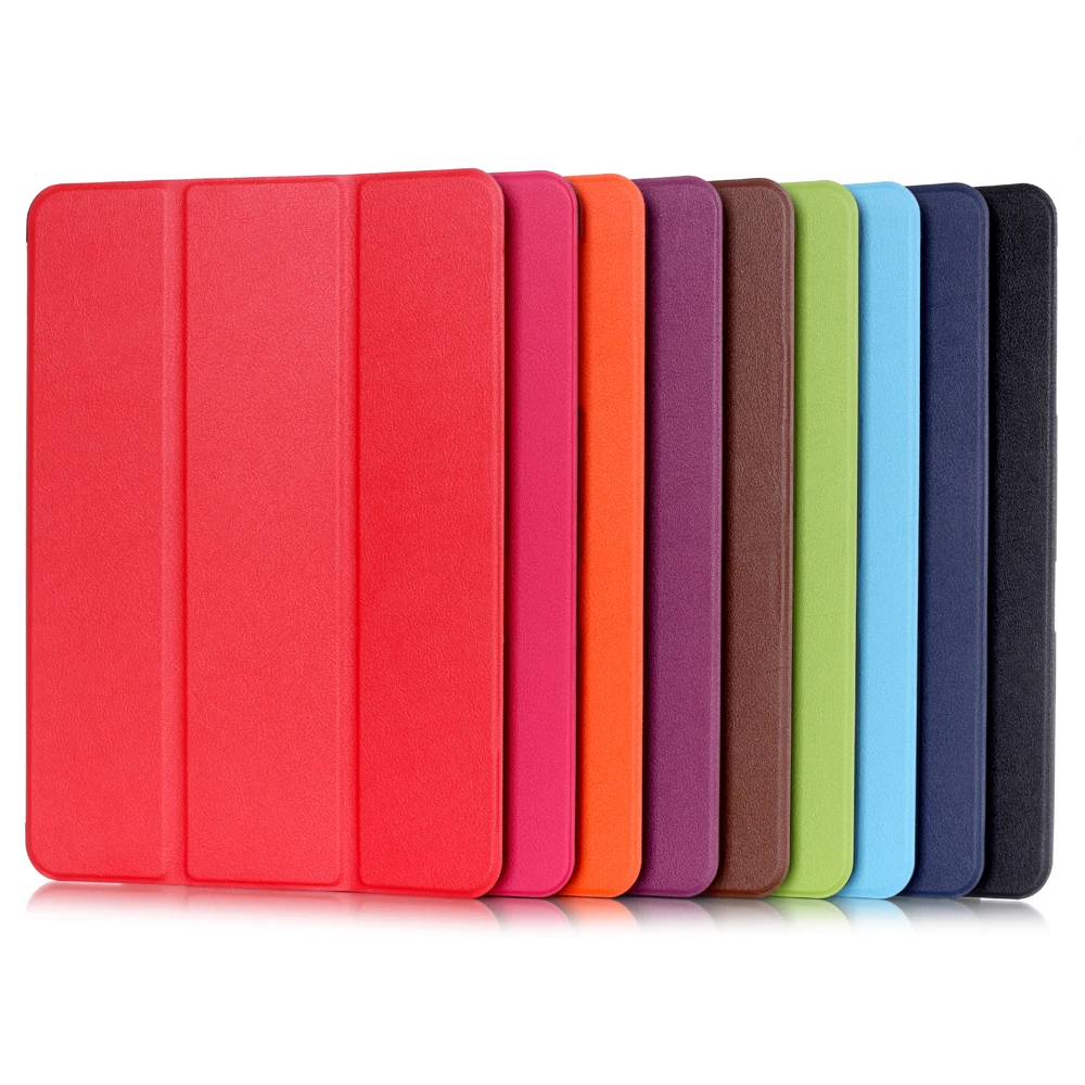Ultra Slim Folio Stand Tablet Smart Protective Case Cover For Samsung