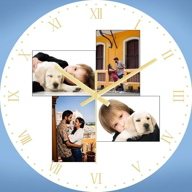 4 photos in gold