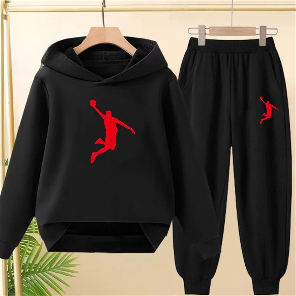 Kids Basketball Hoodie Set 3