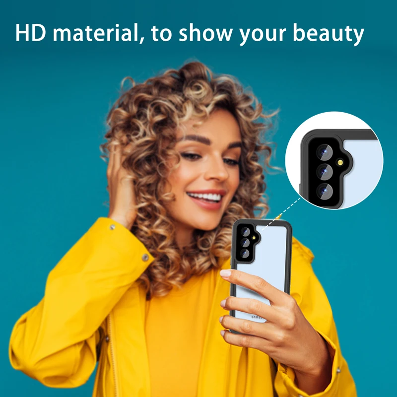 For Samsung Galaxy A54 Case High Quality Waterproof Full Body Protection Sking Drop-proof Cover for Galaxy A54