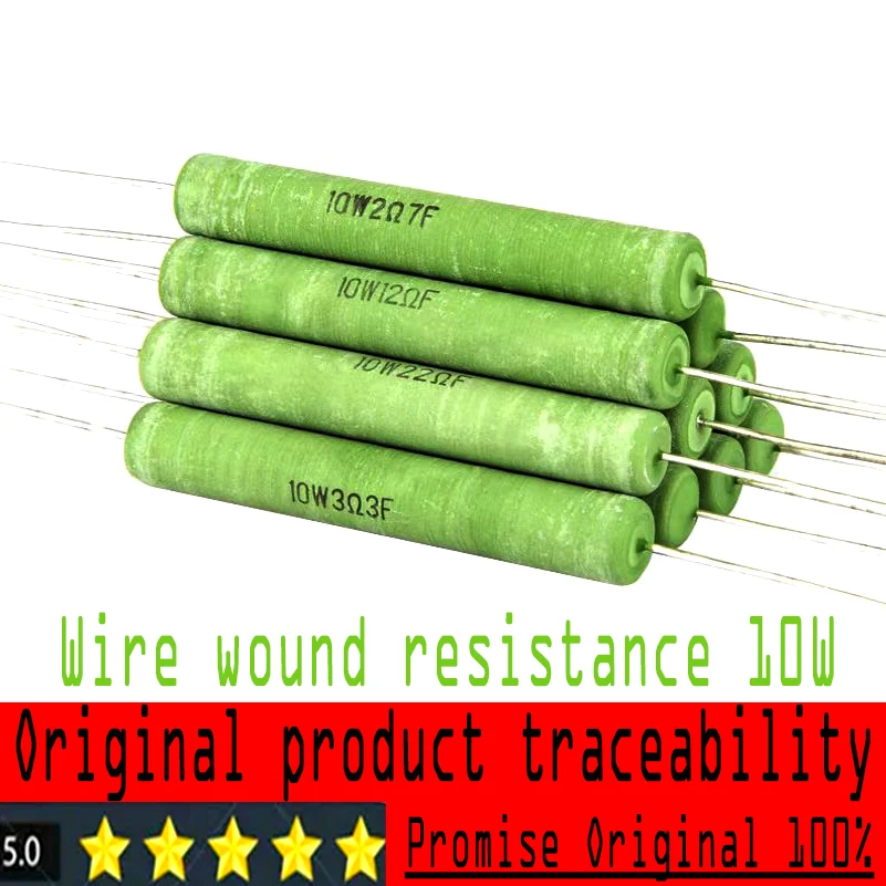 2 Pz/Lotto Originale Tedesco Mundorf Mcap 10W 0.1R-100R 2% Resistenza A Film Di Ossido Di Metallo Resistenza Mox