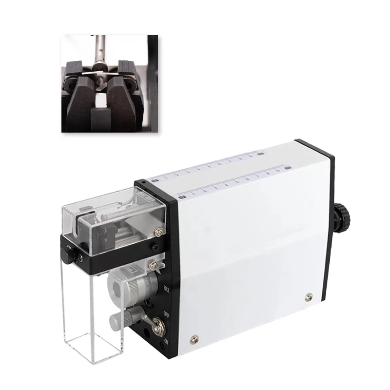 

Semi-automatic induction type pneumatic stripping machine portable small electric core wire stripping machine equipment