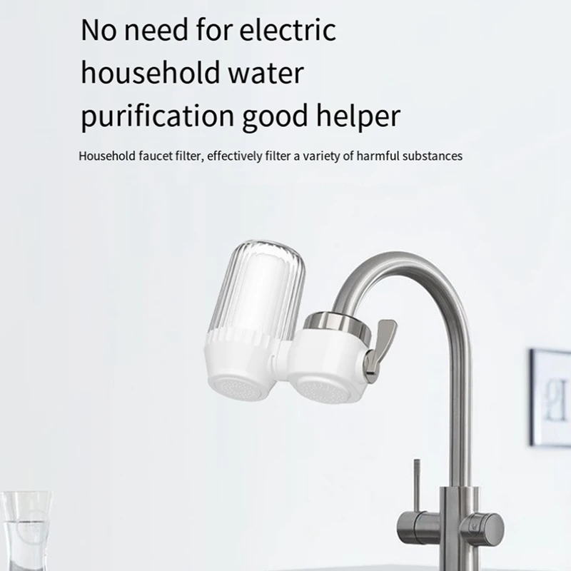 Description Picture 5 of itemFaucet Tap Water Filter Purifier Removable Washable Filter Small Physical Filtering For Home Kictchen