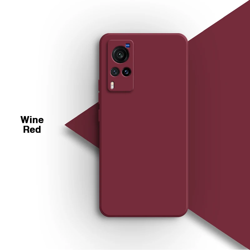 Sleek Liquid Silicone Phone Case with Lens Protection