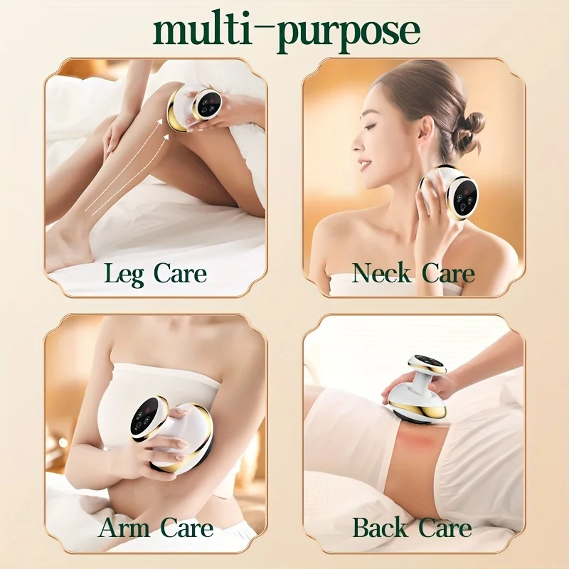 Electric Massage Meridian Brush Universal Body Dredging Cupping Scraping Instrument Abdominal And Back Massager For Home Best Sellers In Beauty & Health