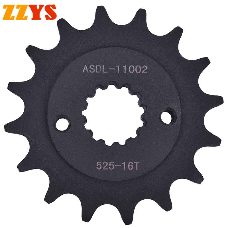 525 16T 16 Tooth 525-16T Front Sprocket Gear Staring Wheels Cam For Honda Xl400 Xl400V Transalp Xl 400 650 Xl650 Xl650V Rd10/11