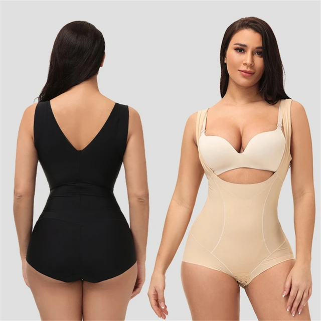One Piece Body Shapers Women 6xl Firm Control Slimming Shapewear Plus Size  Thigh Reducer Modeling Strap Waist Trainer Bodysuit - AliExpress
