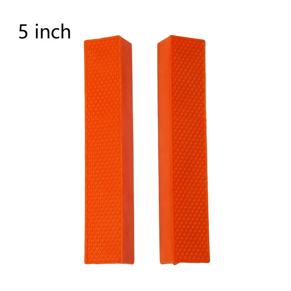 Magnetic soft pad jaw rubber for metal vise bench machine tools