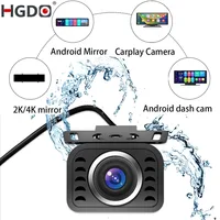 HGDO R35 SONY IMX335 2K 1080P caméra de recul caméra arrière câble 4PIN Vision nocturne inversion moniteur de stationnement automatique étanche 170 ° 1