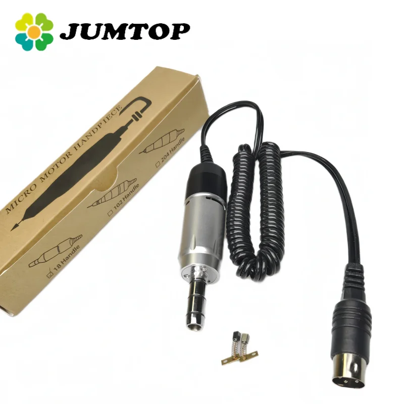 JUMTOP-mango de pieza de mano para pulir Micromotor Dental, compatible con mango de 35000 RPM, equipo de laboratorio de odontología