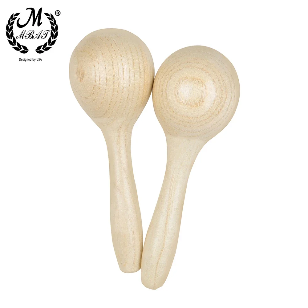 Sand Hammer Orff Musical Instruments Spruce Wood Maraca Rattle Shaker Toy Kids Educate Gifts Christmas Present Baby Toys wooden sand hammer,musical rattles