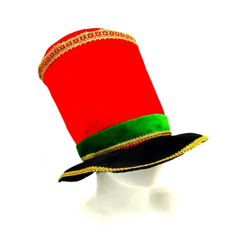 39BD Leichter Bandhut mit goldenem Besatz, Unisex, Cosplay-Kopfbedeckung, Foto-Requisiten – Detail 9
