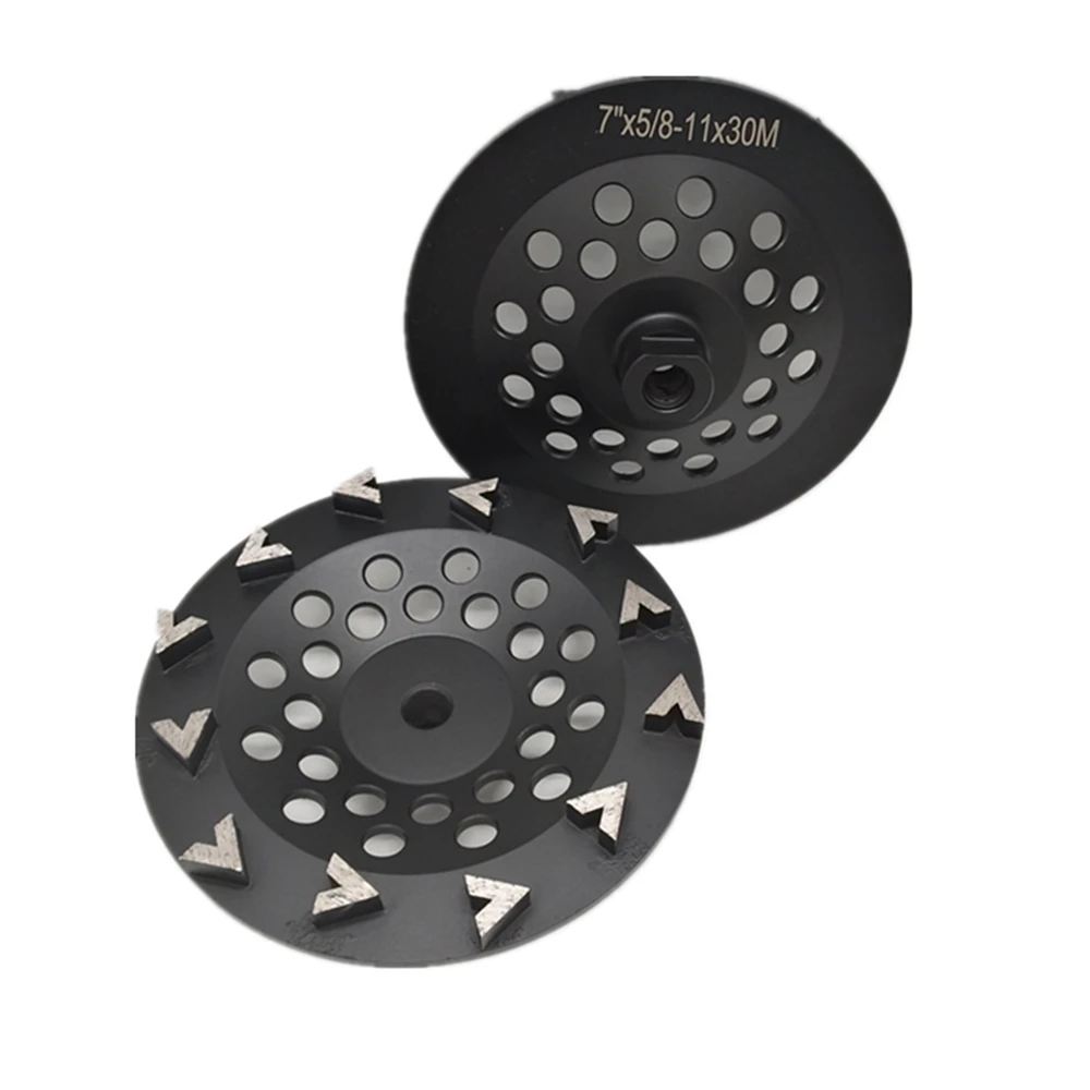 Gd91 Twelve Arrow Segments Floor Edge Grinding Cup Wheel 7 Inch Diamond