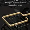 Kitchen Storage Rack Free Stamping Space Aluminium Kitchen Sink Drainage Rack Household Sponge Tap Drainage Hanging Basket Sink 4