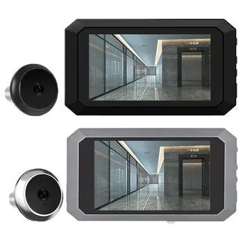 1080P 3.97 pollici Video Spioncino digitale Spioncino per porta Fotocamera Digitale Magic Eye Mirino elettronico Visione notturna Registrazione fotografica