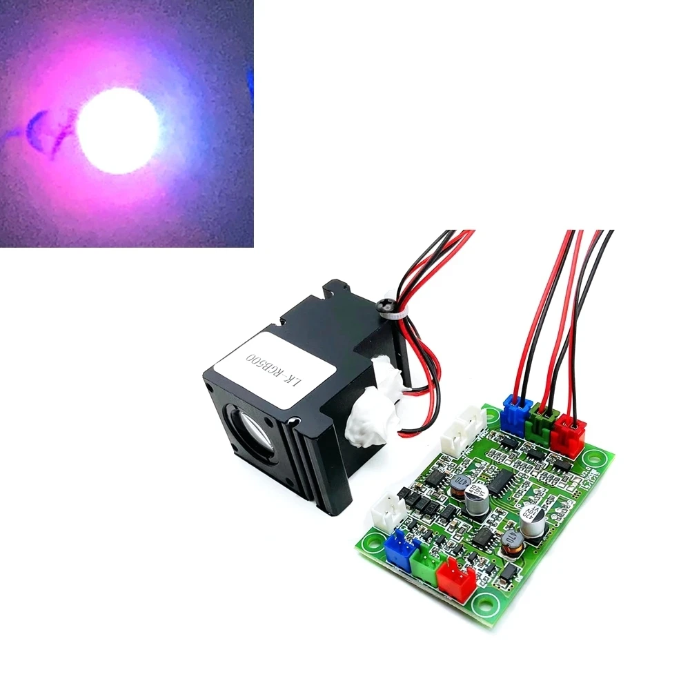 RGB  500mw/1W Red Green Blue Tricolor Synthetic White Full Color Laser Module TTL+Analog