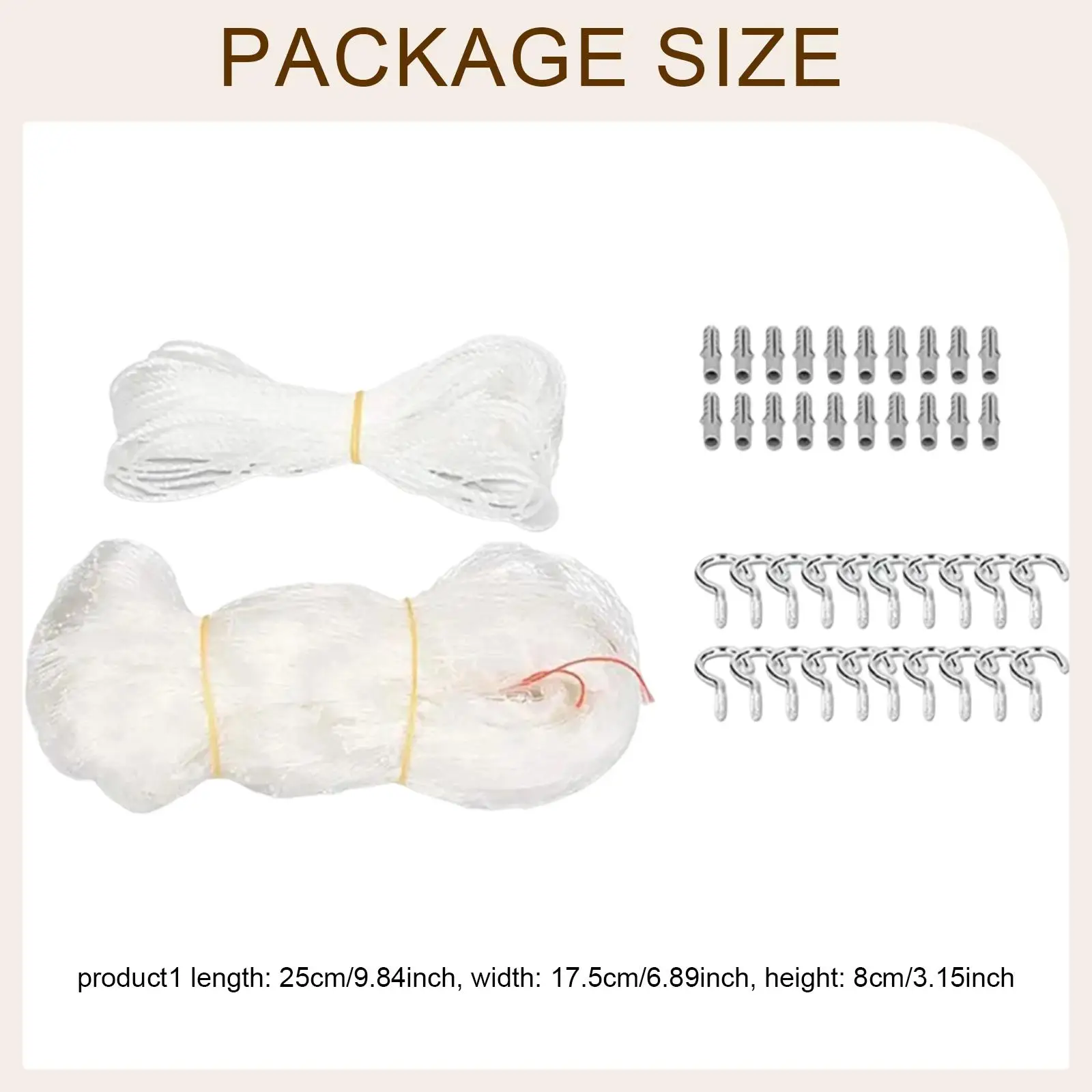 고양이 발코니 그물망 10 x 33피트 나일론, 고강도, 강화 보호 장벽, 테라스용 애완동물 발코니 스크린 펫 메쉬 펜스