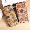 Bohemian Style Women's Wallet Retro Advanced Wallet with Wood Grain Portable Geometry Multiple Card Slots Card Holder Coin Purse 3