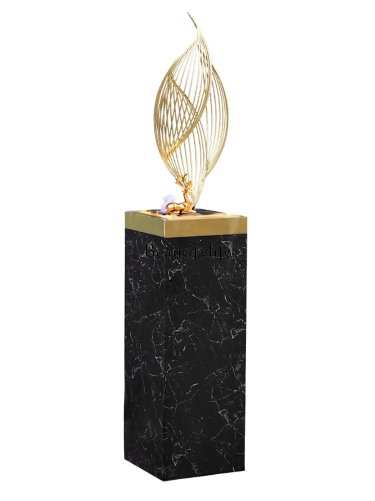 

Flowing Water Ornaments Modern Light Luxury European Style Hallway Large Floor-Standing Decorations High-End Gifts