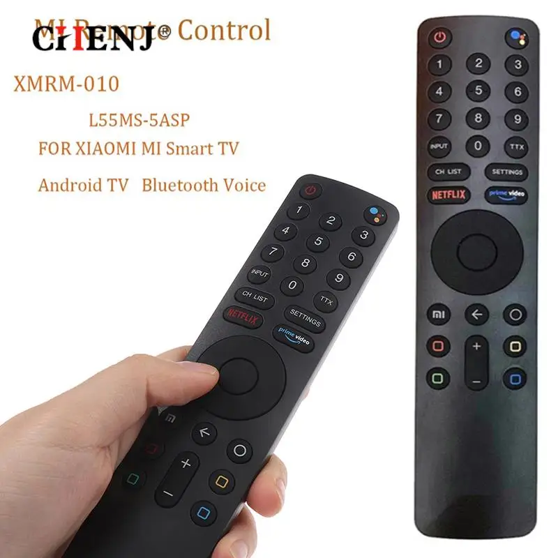

For XMRM-010 Voice Laser Bluetooth Remote Control for Xiaomi MI TV 4S Android Smart TV L65M5-5ASP MI P1 32 MI Box