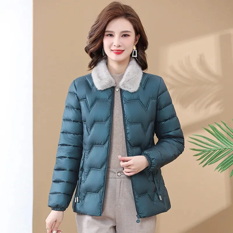 

2023 New Winter Parkas Puffer Coat Woman Jackets Warm Parka Female Overcoats Jacket Cotton Clothing Loose Bread Outerwear