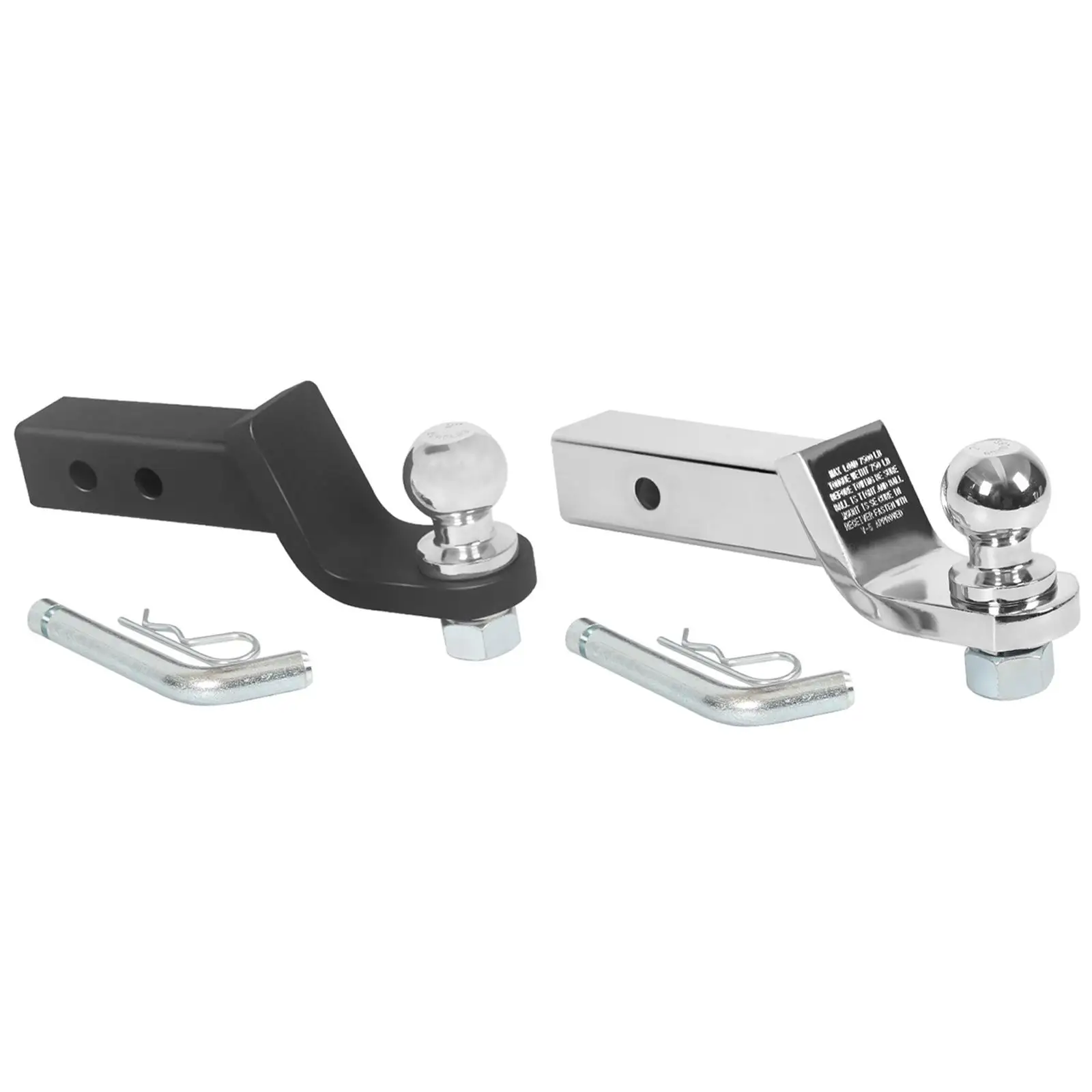 Trailer Hitch Ball Mount Accs SUV Portable Trailer Car Heavy Duty Easy to Use Spare Parts Hitch Mount Towing Accessory
