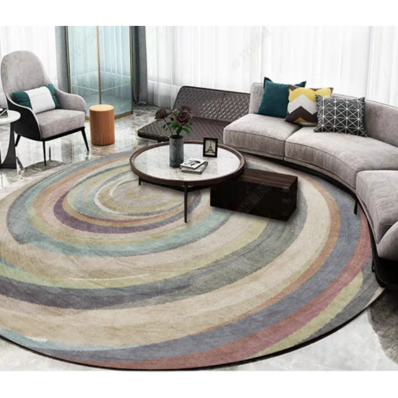 Large Size Round Living Room Rug Carpet Living Room Modern Large