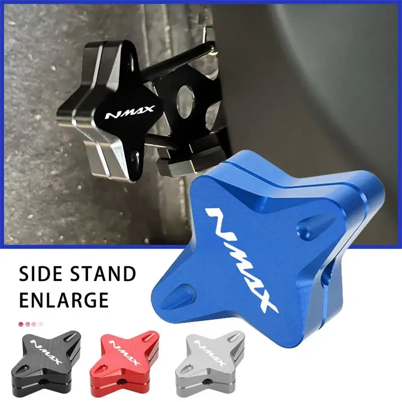 

For YAMAHA NMAX 155 125 NMAX125 NMAX155 2020 2021 2022 Motorcycle CNC Side Stand Support Kickstand Column Auxiliary Accessories