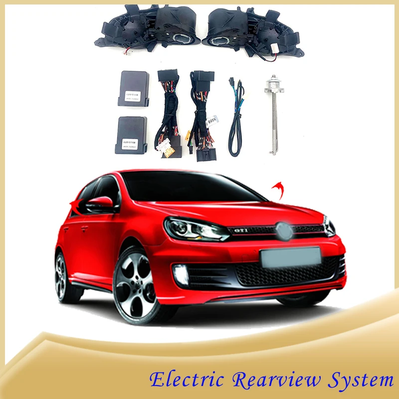 

For VW Golf6 2018-2023 Auto Intelligent Automatic Car Electric Rearview Side Mirror Folding System Kit Module